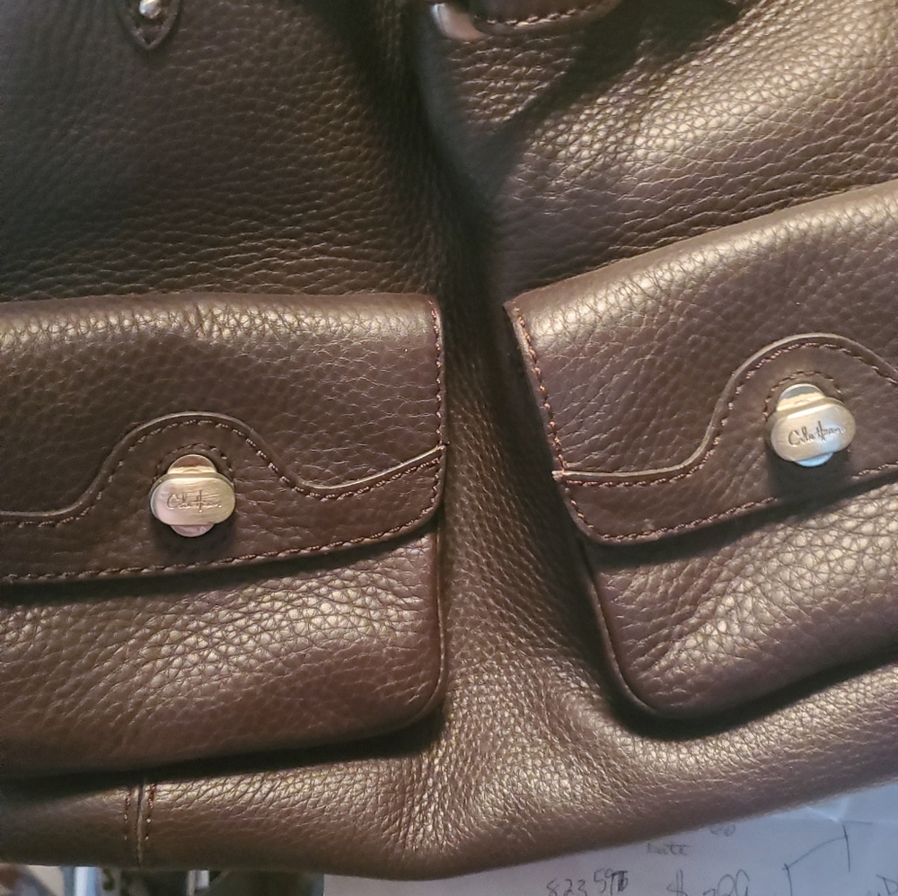 Cole Haan brown satchel purse - Picture 8 of 8